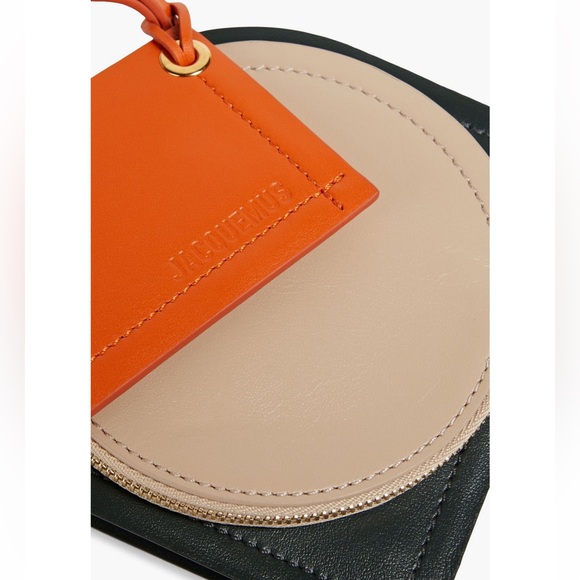 NWT Jacquemus 3 Piece Leather Wallet Le Porte Rond Carre Trio Cardholder Multi - Picture 15 of 16